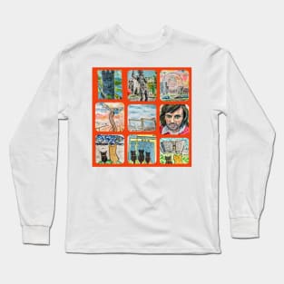 Belfast collage Long Sleeve T-Shirt